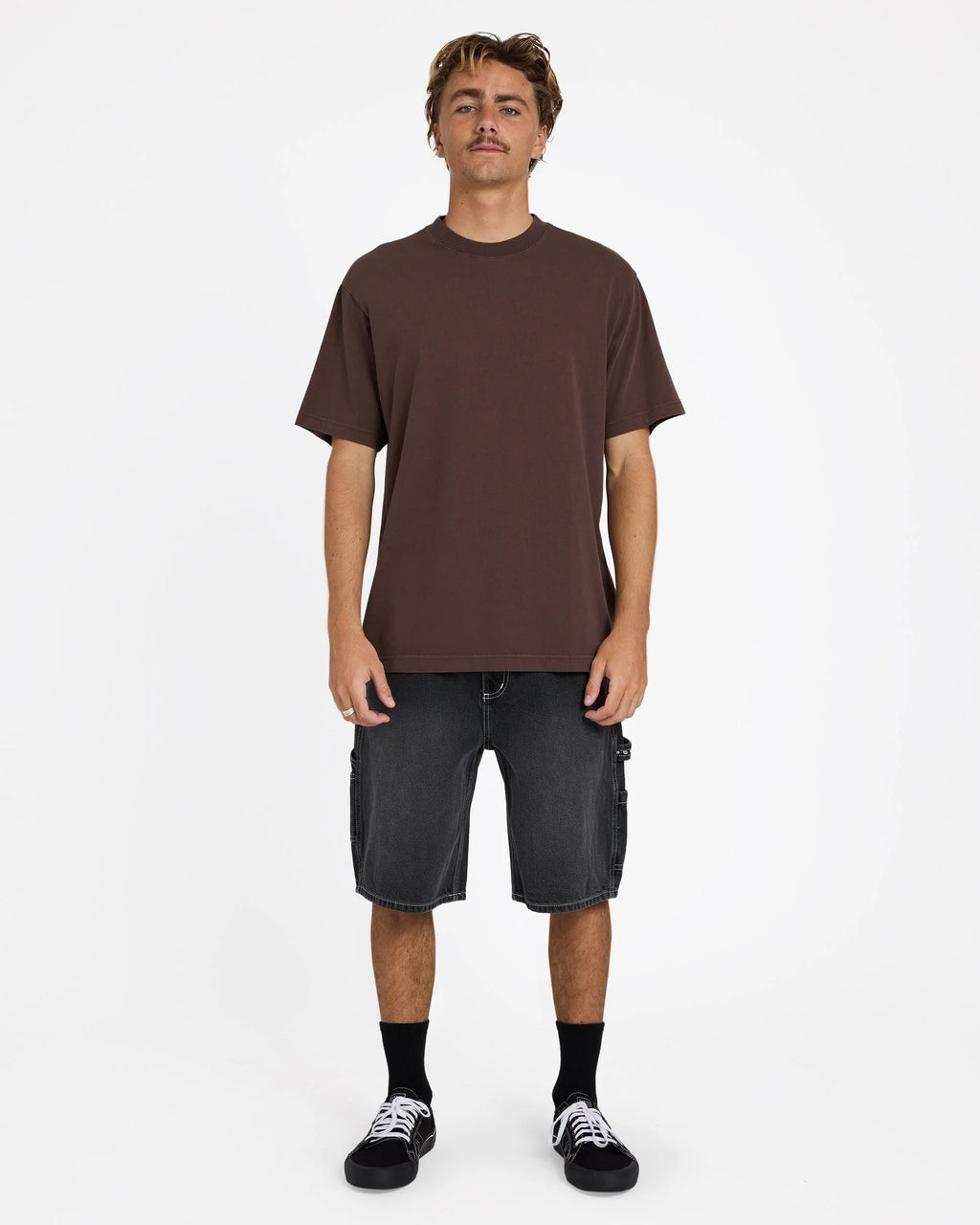 Billabong Premium Wave Washed T-Shirt Chocolate