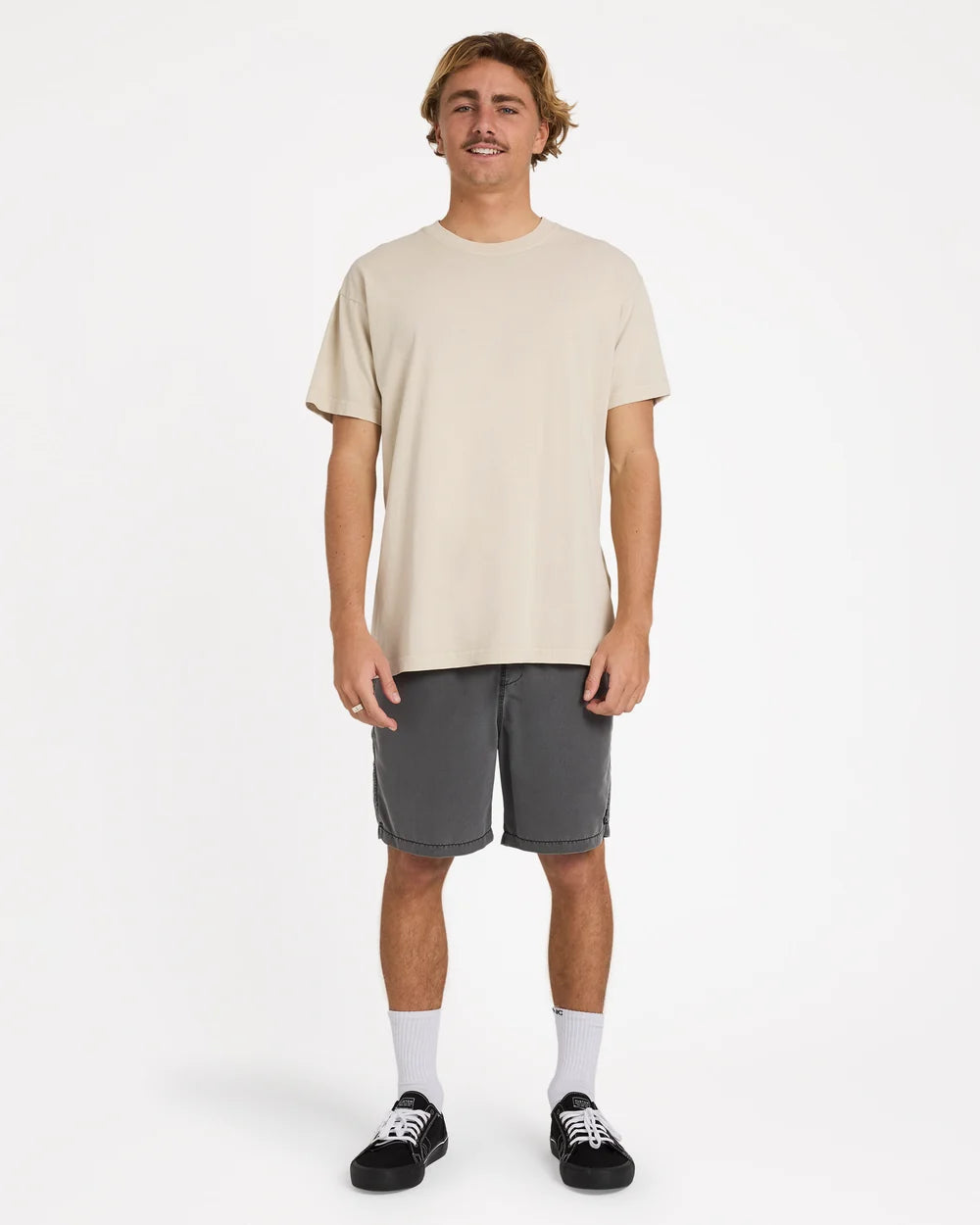 Billabong Premium Wave Wash T-Shirt Cream