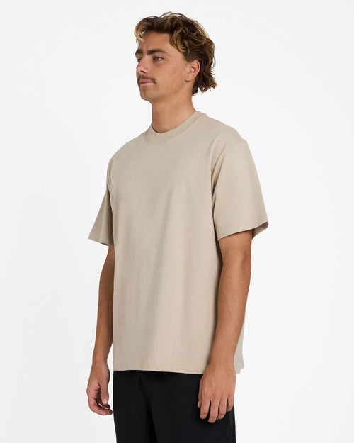 Billabong Premium Wave Washed T-Shirt Mushroom