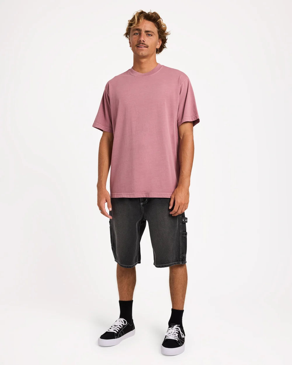 Billabong Premium Wave Washed T-Shirt Red Dahlia