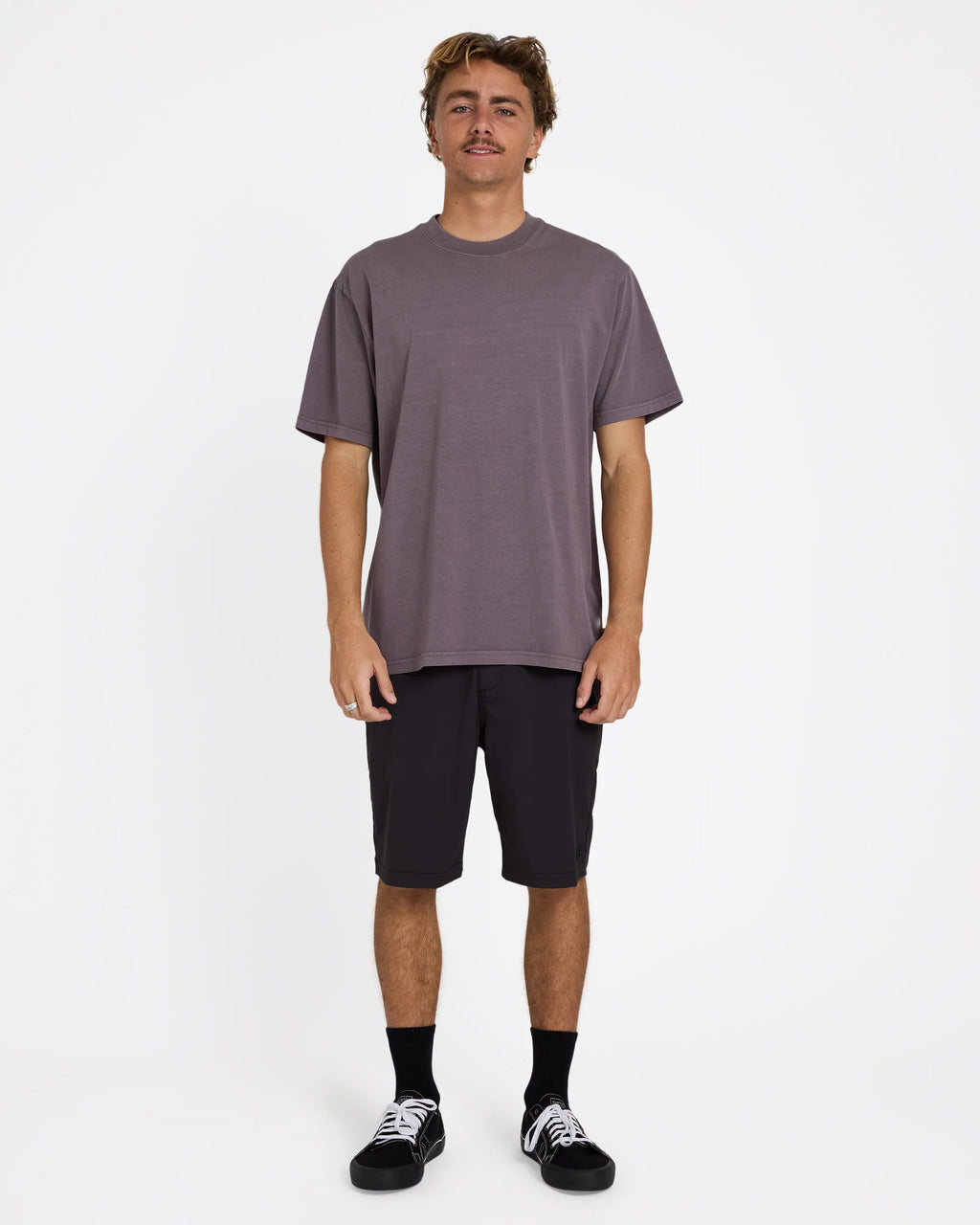 Billabong Premium Wave Washed T-Shirt Steel Purple