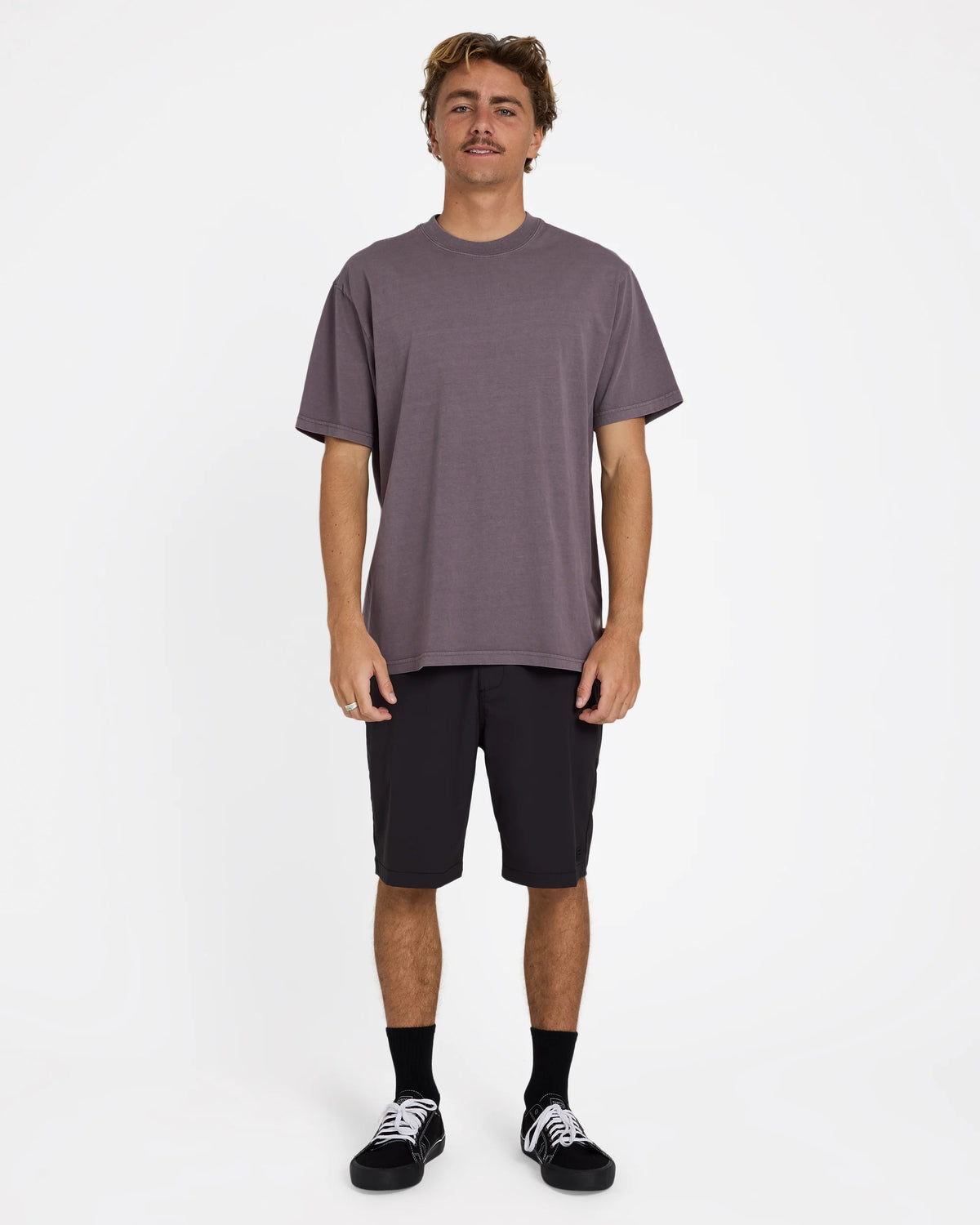 Billabong Premium Wave Washed T-Shirt Steel Purple
