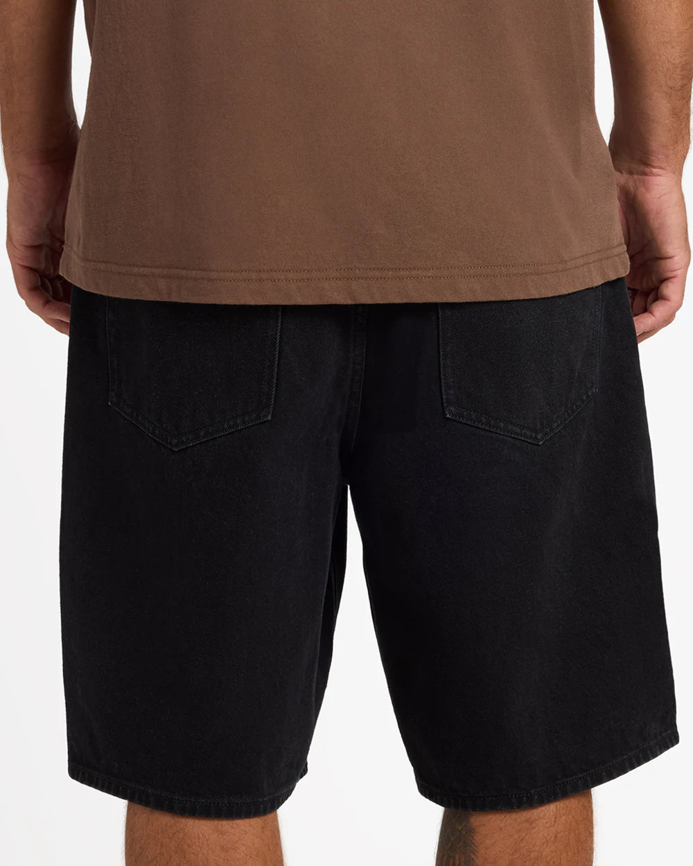 Volcom Billow 2 22" Denim Shorts Black