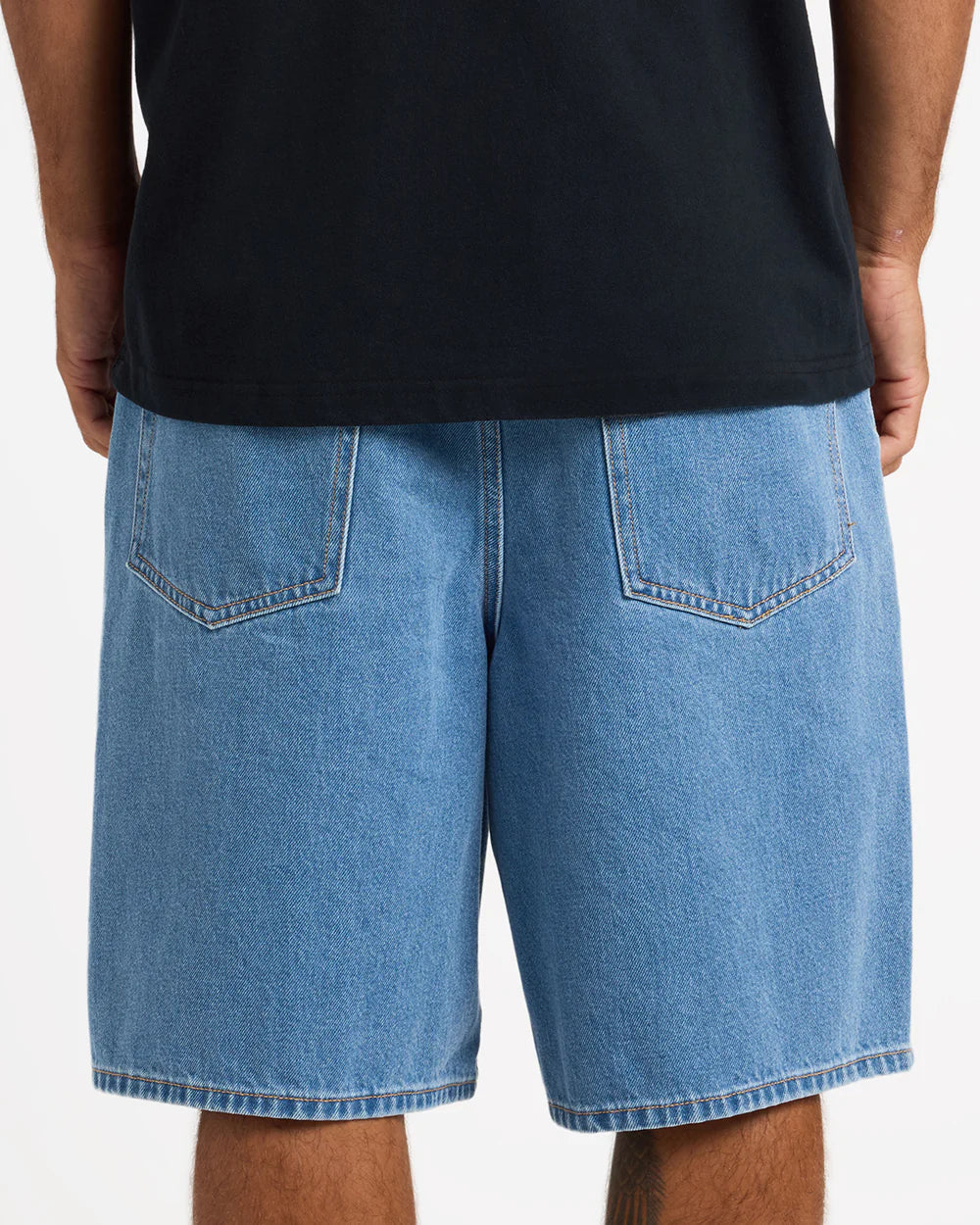 Volcom Billow 2 22" Denim Shorts Cali Blue