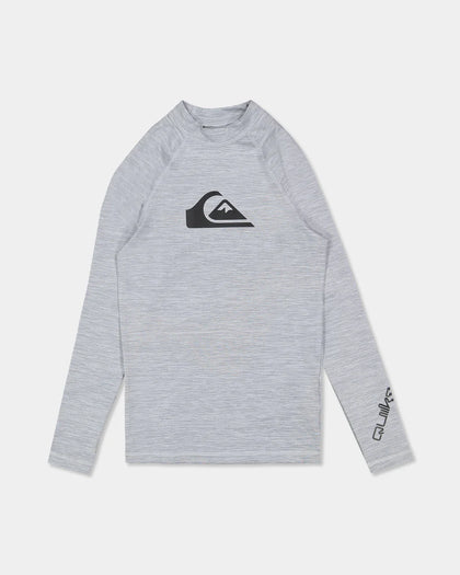 Quiksilver All Time Long Sleeve Rash Vest Boys 8-16