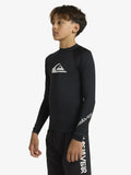 Quiksilver All Time Long Sleeve Rash Vest Boys 8-16
