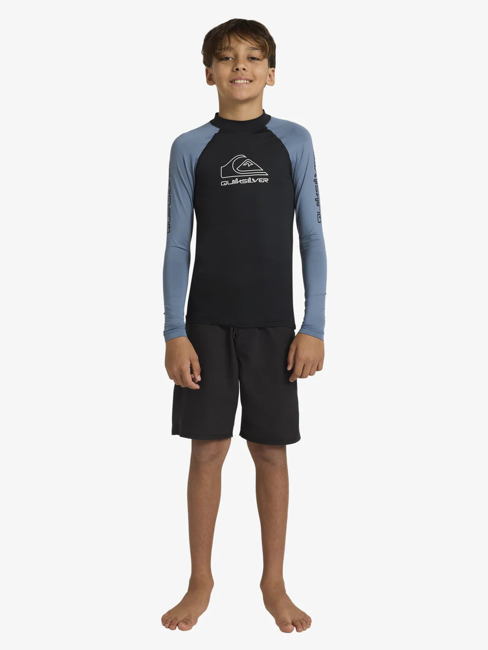 Quiksilver On tour LS Youth Rash Vest Boys 8-16