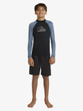 Quiksilver On tour LS Youth Rash Vest Boys 8-16
