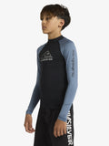 Quiksilver On tour LS Youth Rash Vest Boys 8-16