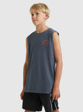 Back Flash Sleeveless Muscle T-Shirt Boys 8-16