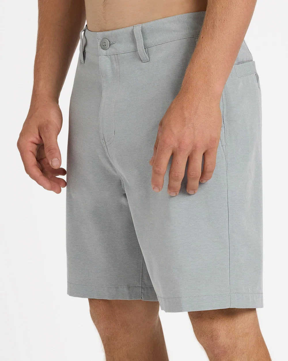 Quiksilver Union Heather Amph 19" Hybrid Shorts