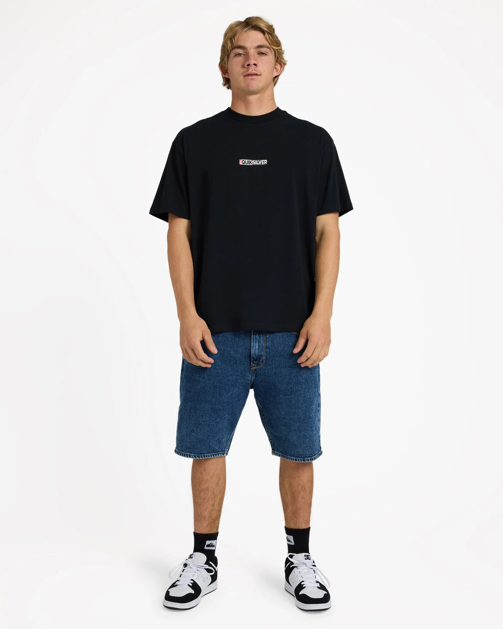 Quiksilver Sticker Oversized T-Shirt