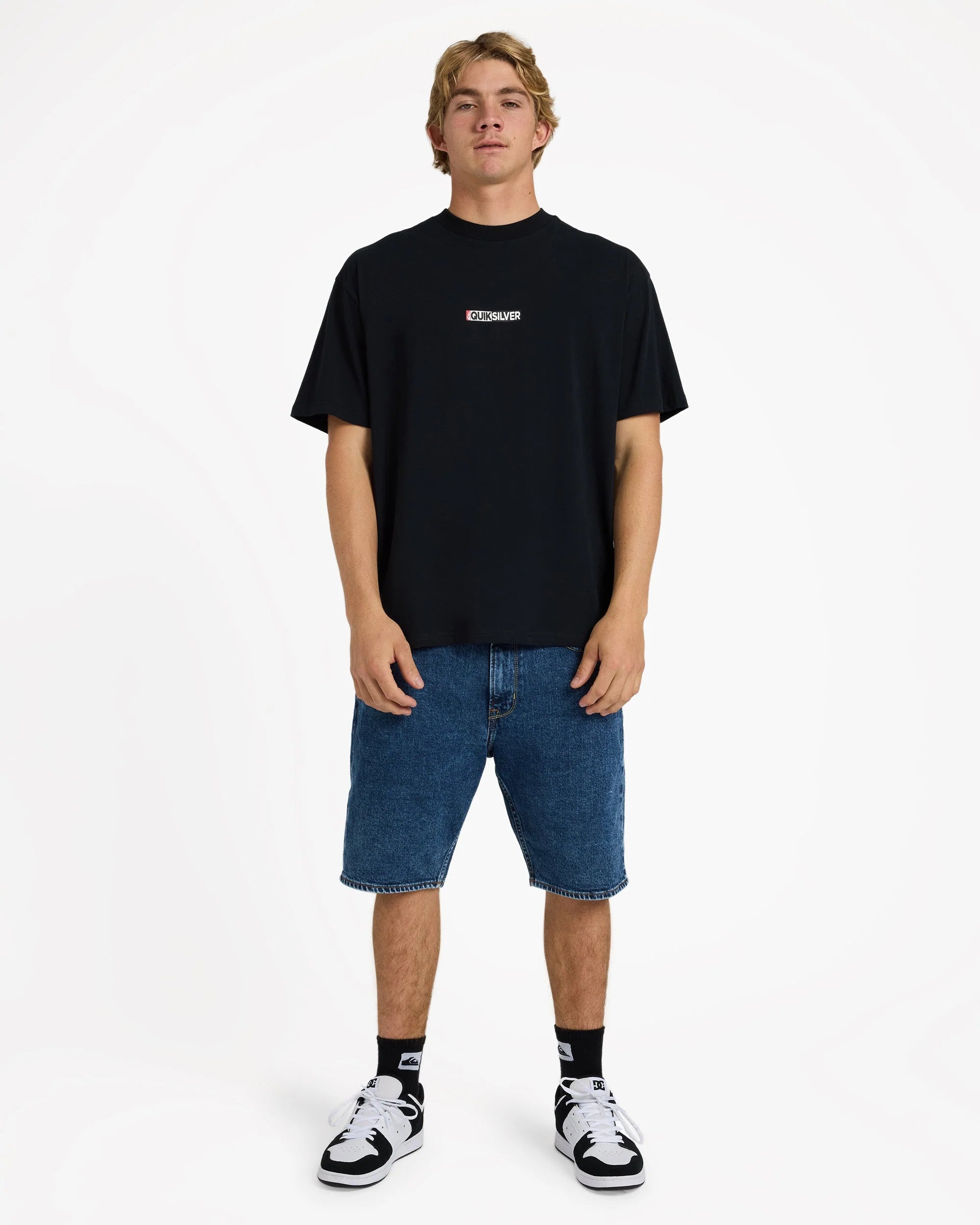 Quiksilver Sticker Oversized T-Shirt