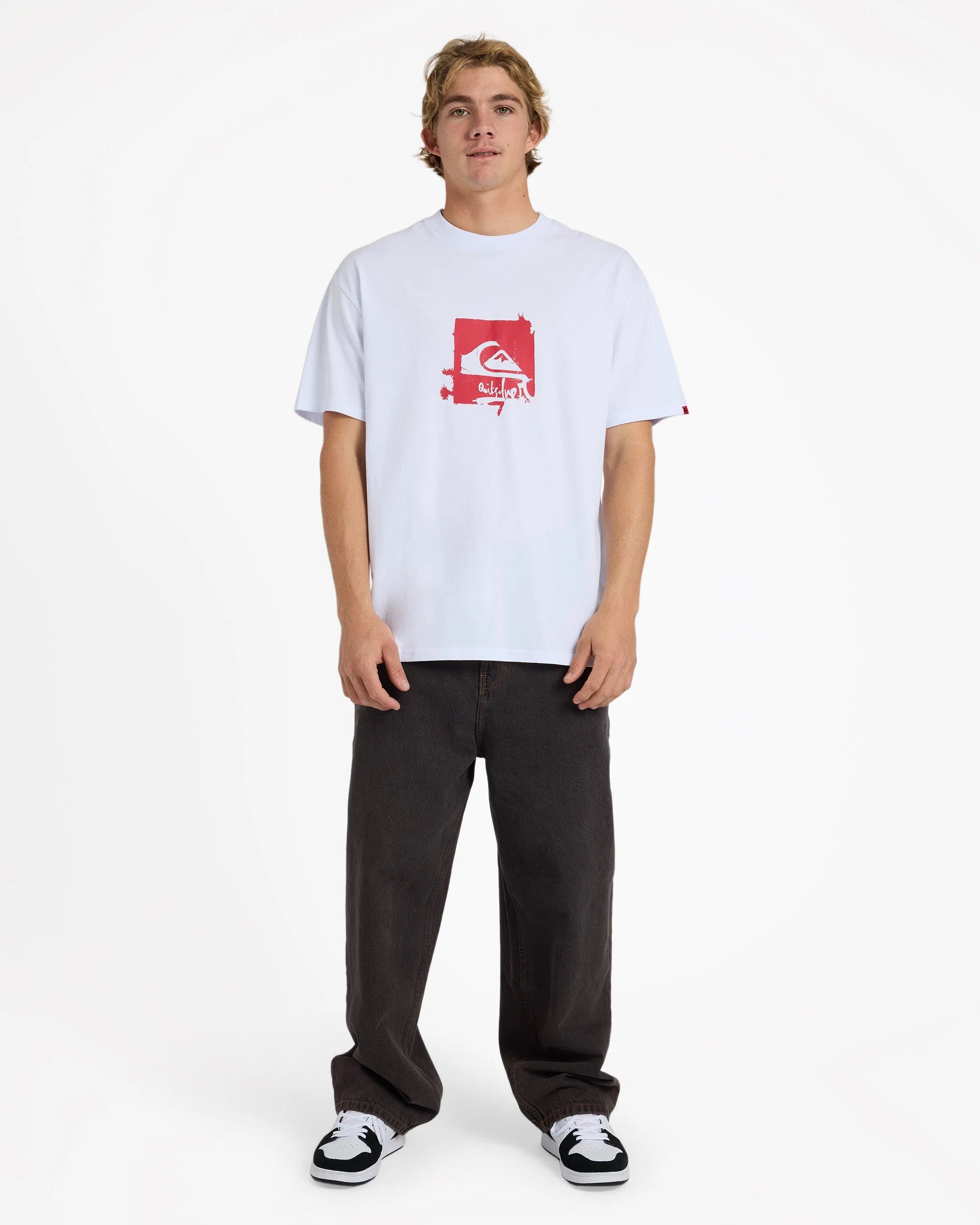 Quiksilver Yg Impaired Box Oversized T-Shirt