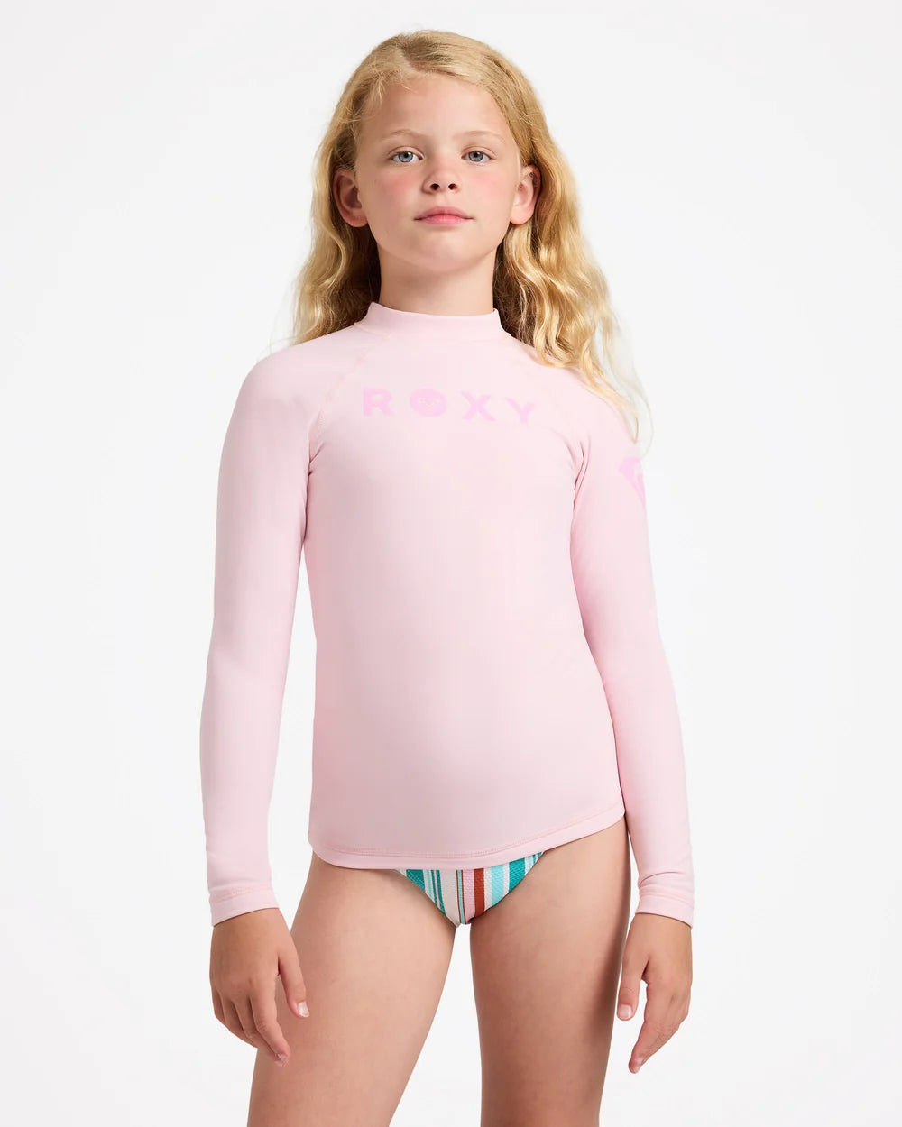 Roxy Girl Heater UPF 50 Long Sleeve Rash Vest Girls 8-16