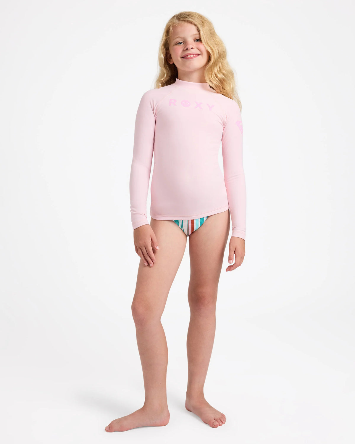 Roxy Girl Heater UPF 50 Long Sleeve Rash Vest Girls 8-16