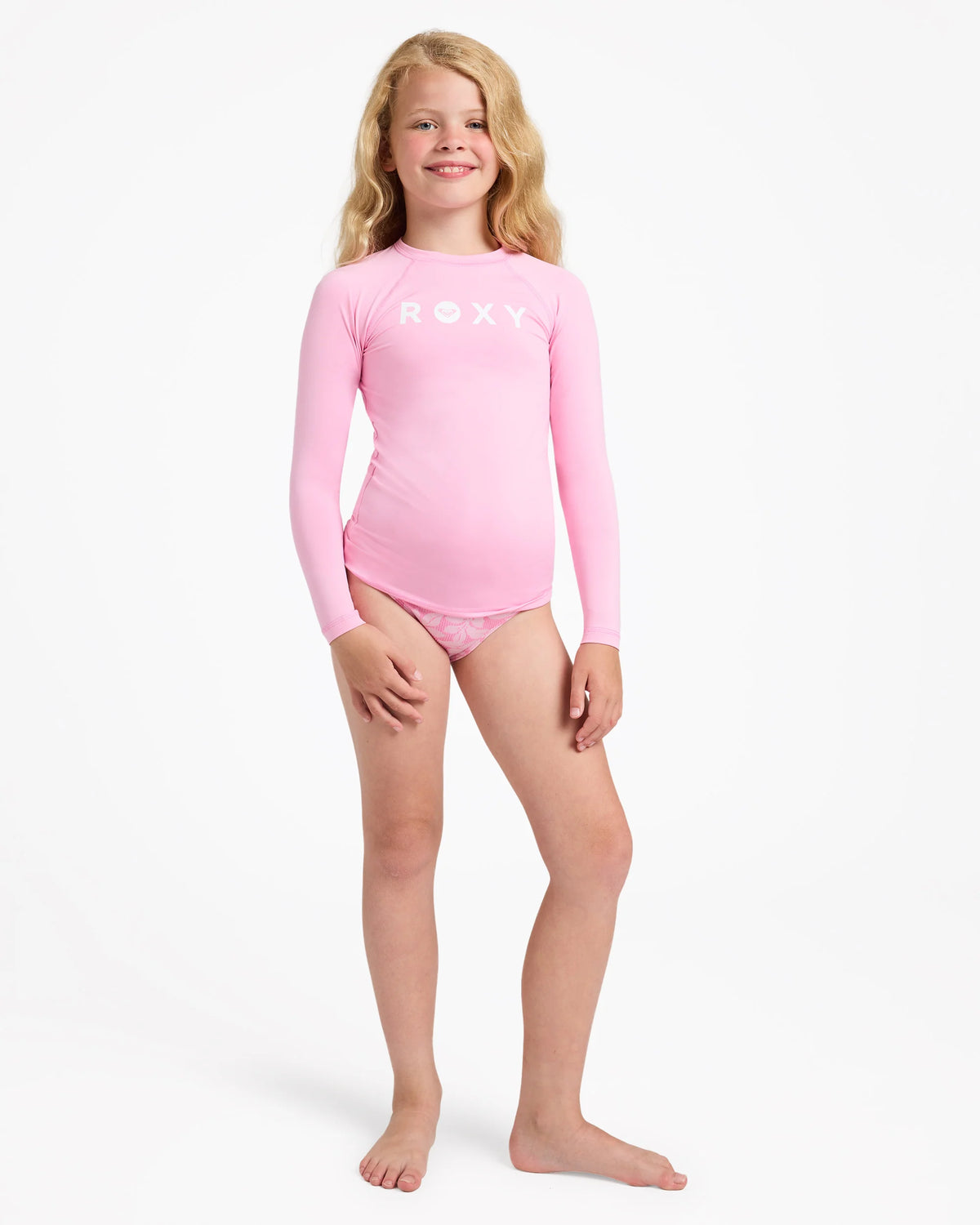 Roxy Essential UPF 50 Long Sleeve Rash Vest Girls 8-16