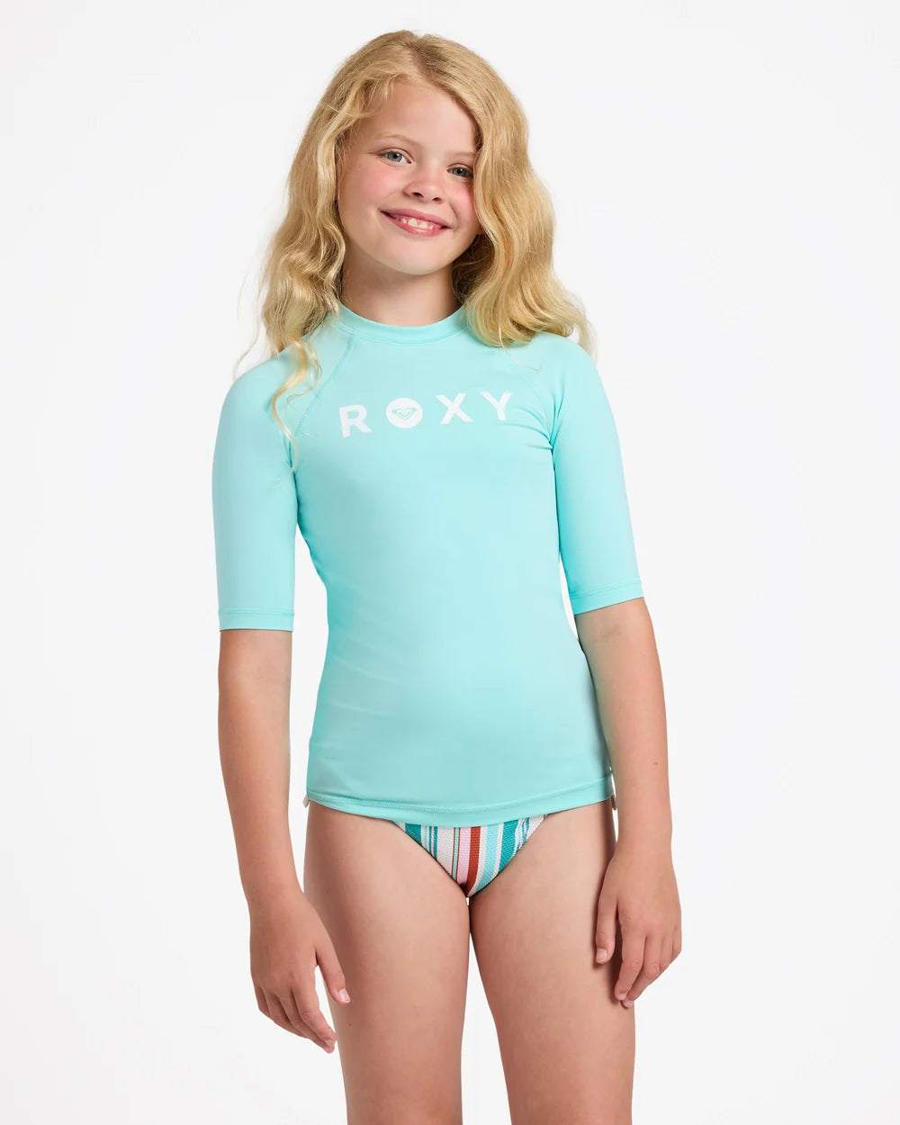Roxy Essential UPF 50 Short Sleeve Rash Vest Girls 8-16