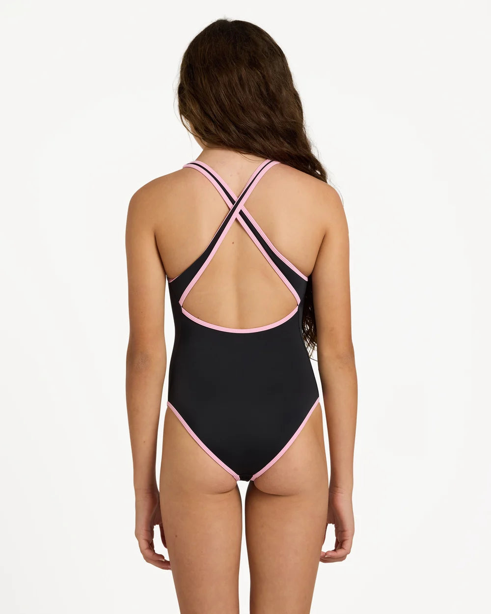 Roxy Swell Time One Piece Swimsuit Girls 8-16