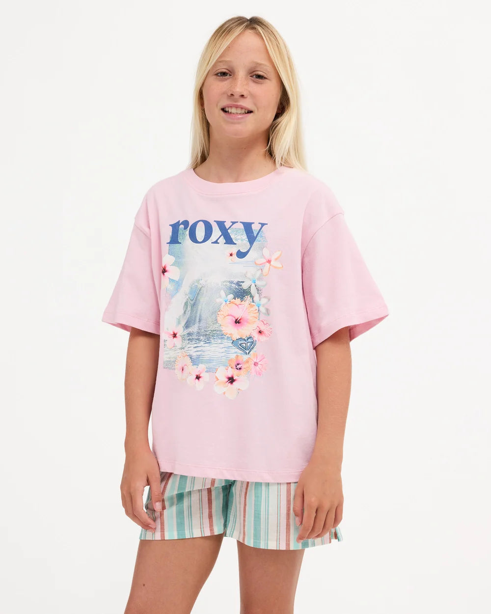 Roxy Summer Swell T-Shirt Girls 8-16