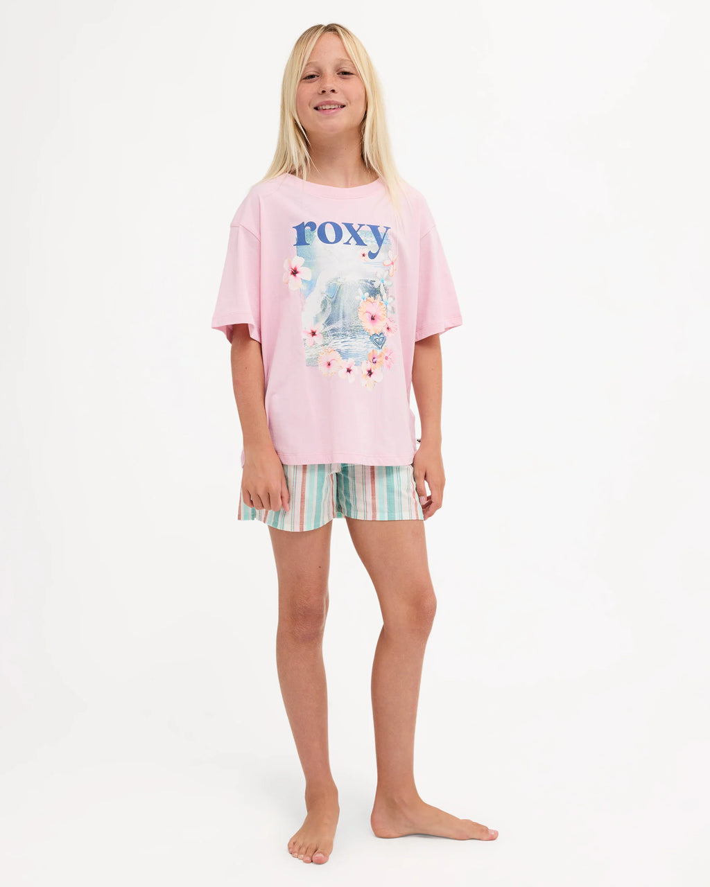 Roxy Summer Swell T-Shirt Girls 8-16