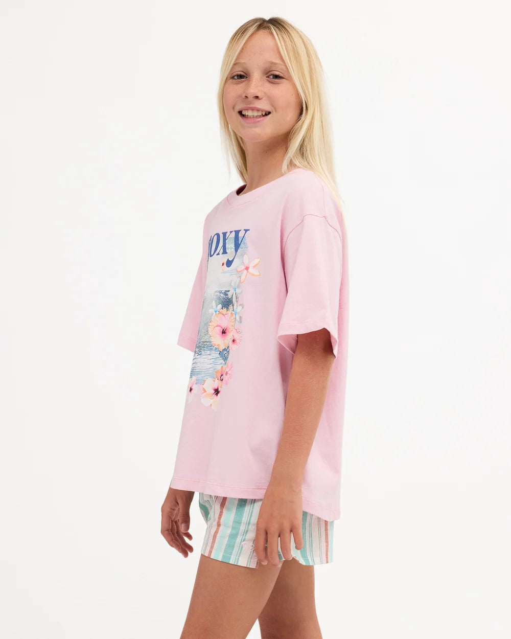 Roxy Summer Swell T-Shirt Girls 8-16