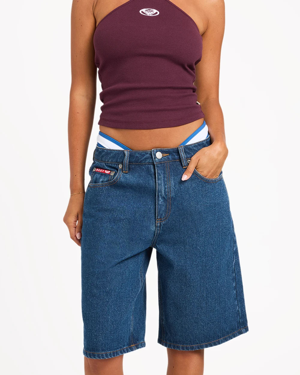 Roxy Sugar Loaf Denim Shorts