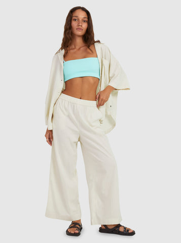 Lekeitio Bay Cropped Palazzo Trousers