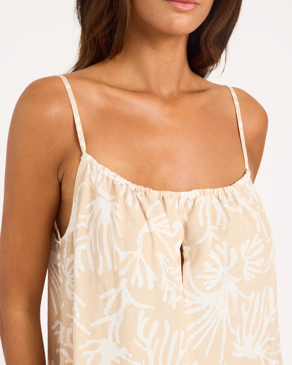 Roxy Coral Cove Tidal Cami Mini Dress