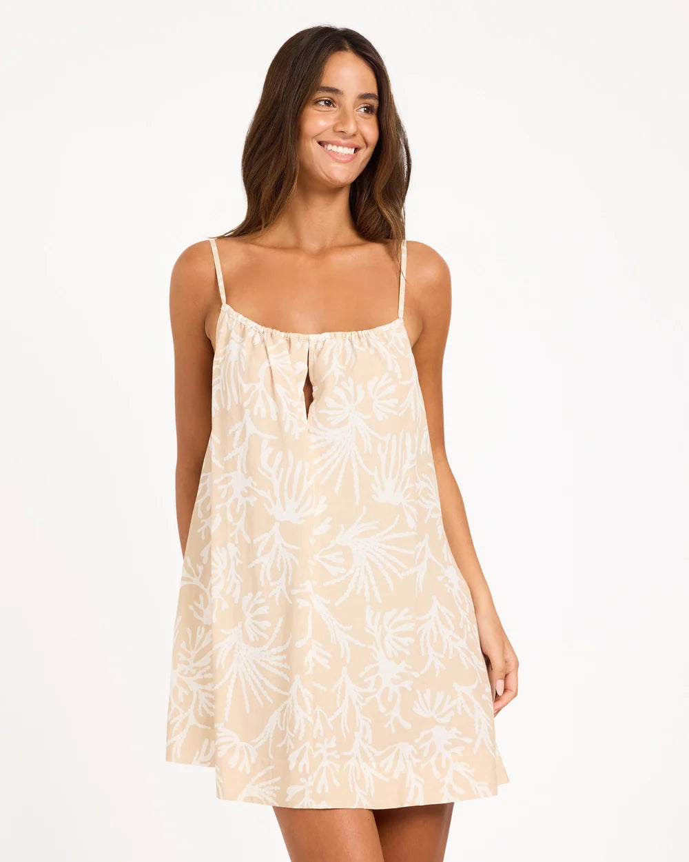 Roxy Coral Cove Tidal Cami Mini Dress