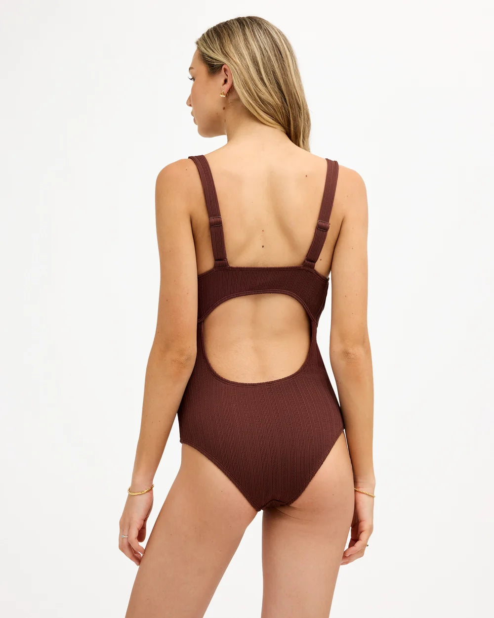 Roxy Love V Neck One Piece Swimsuit
