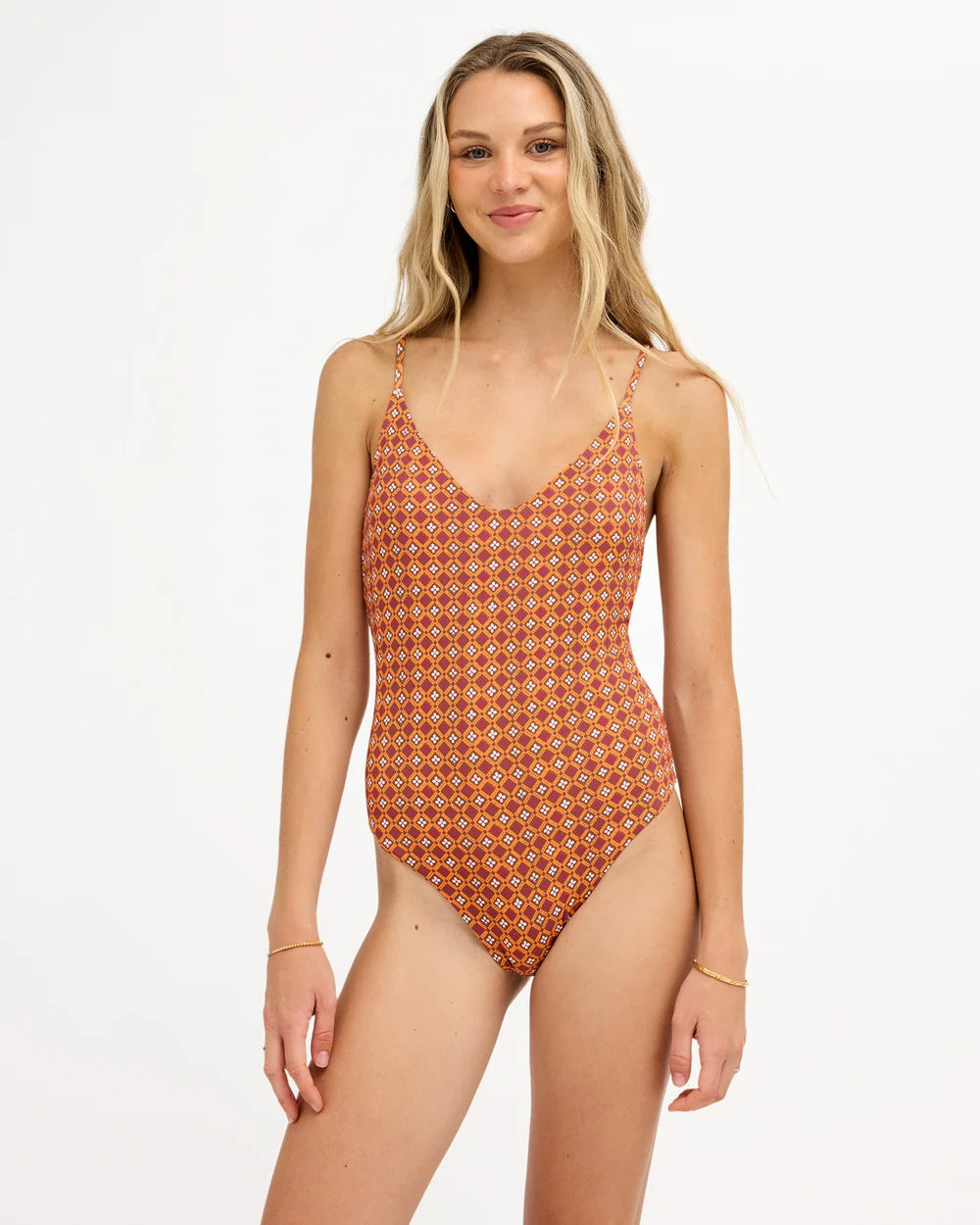 Roxy Aurora Mod One Piece Swimsuit