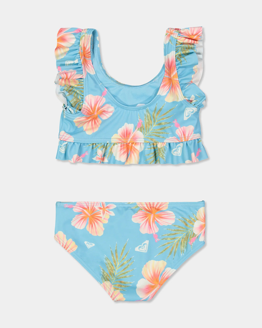 Roxy Hawayiha Crop Top Two Piece Girls 2-7