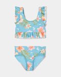 Roxy Hawayiha Crop Top Two Piece Girls 2-7