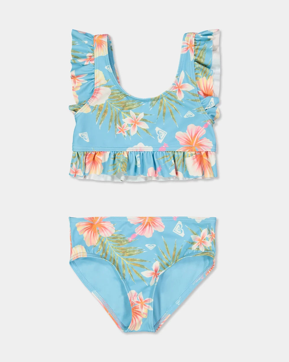 Roxy Hawayiha Crop Top Two Piece Girls 2-7