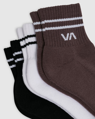 VA Mini Crew Socks 3 Pack
