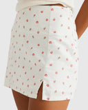 Rose Bud Mini Skirt