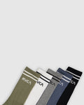 RVCA Union 5 Pack Socks