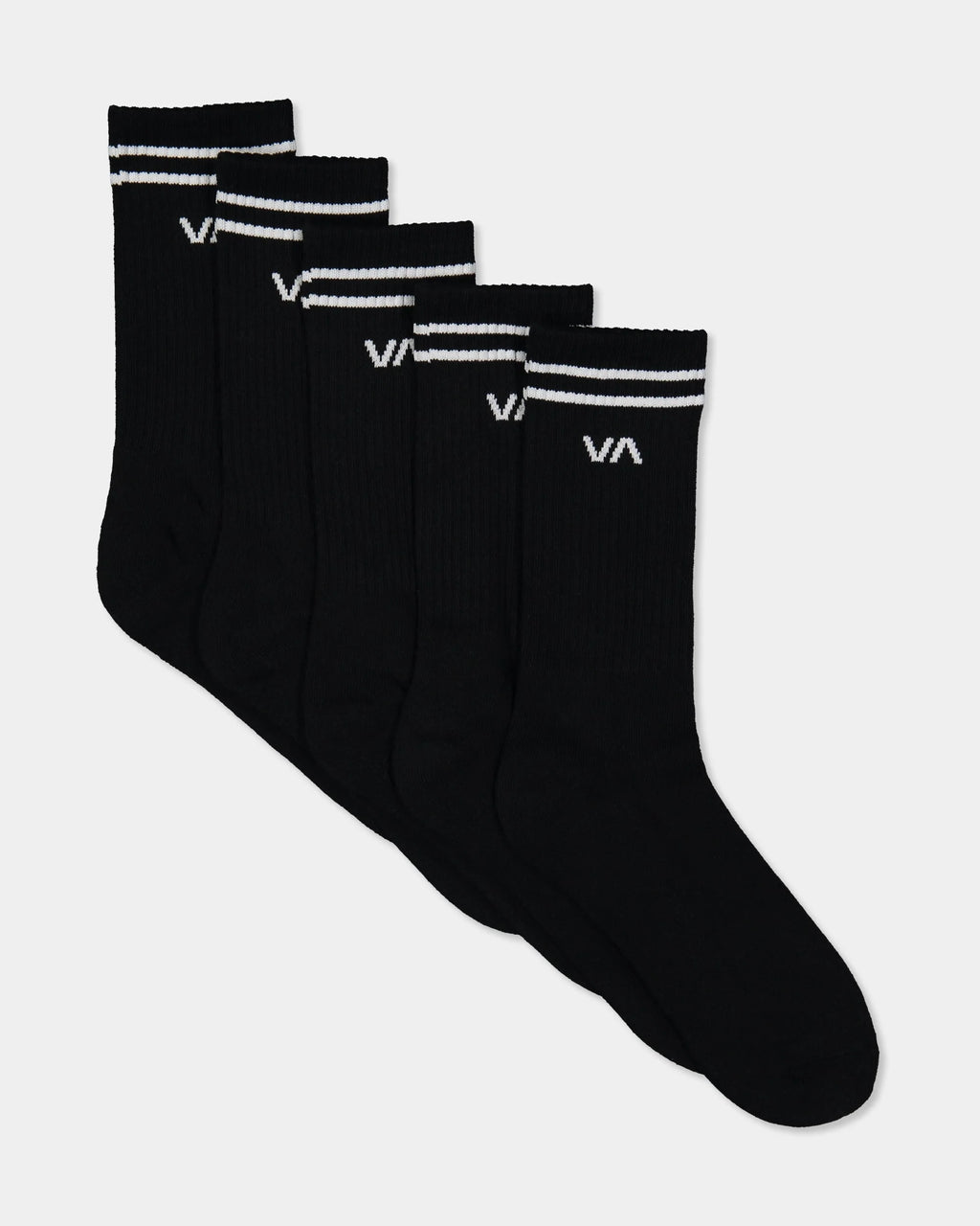 RVCA Union III 5 Pack Sport Socks