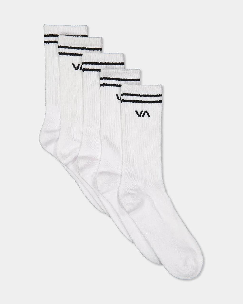 RVCA Union III 5 Pack Sport Socks