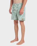 RVCA Exotica Print Elastic 17" Boardshorts