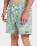 RVCA Exotica Print Elastic 17" Boardshorts