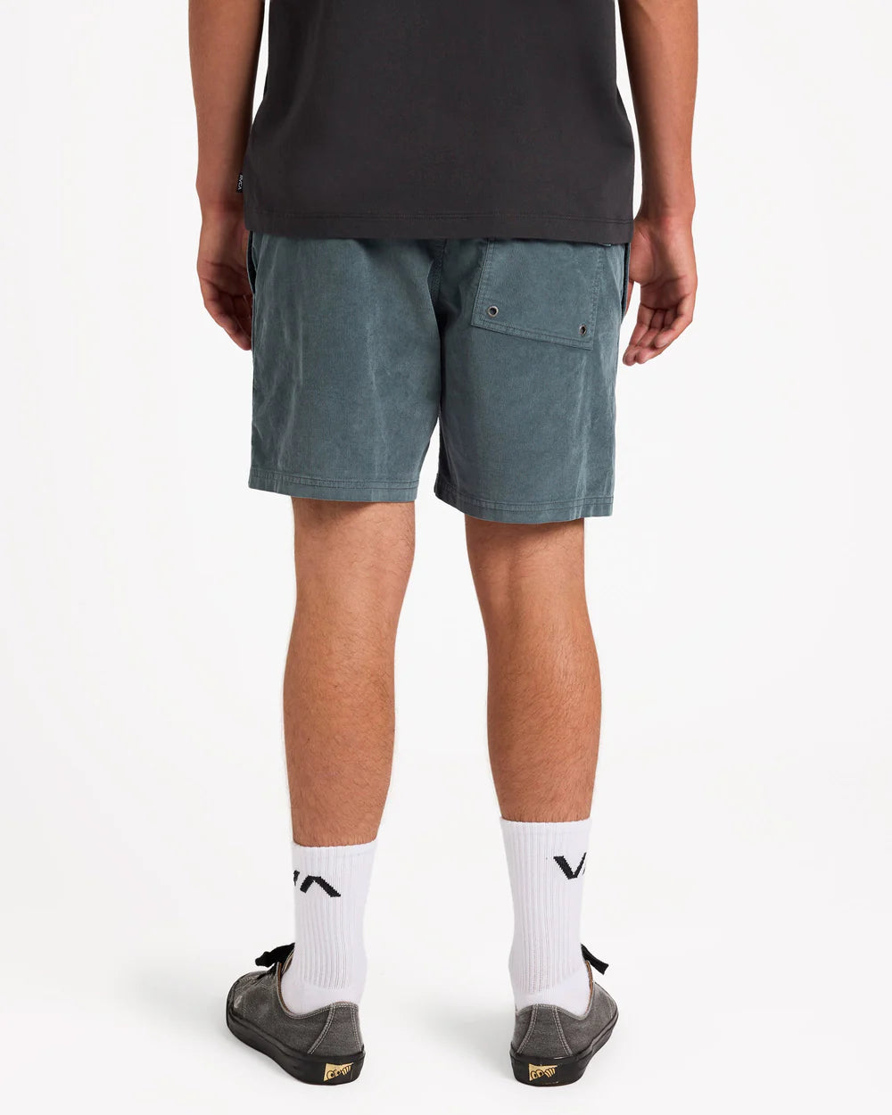 RVCA Escape Elastic Cord 17" Elastic Waist Shorts