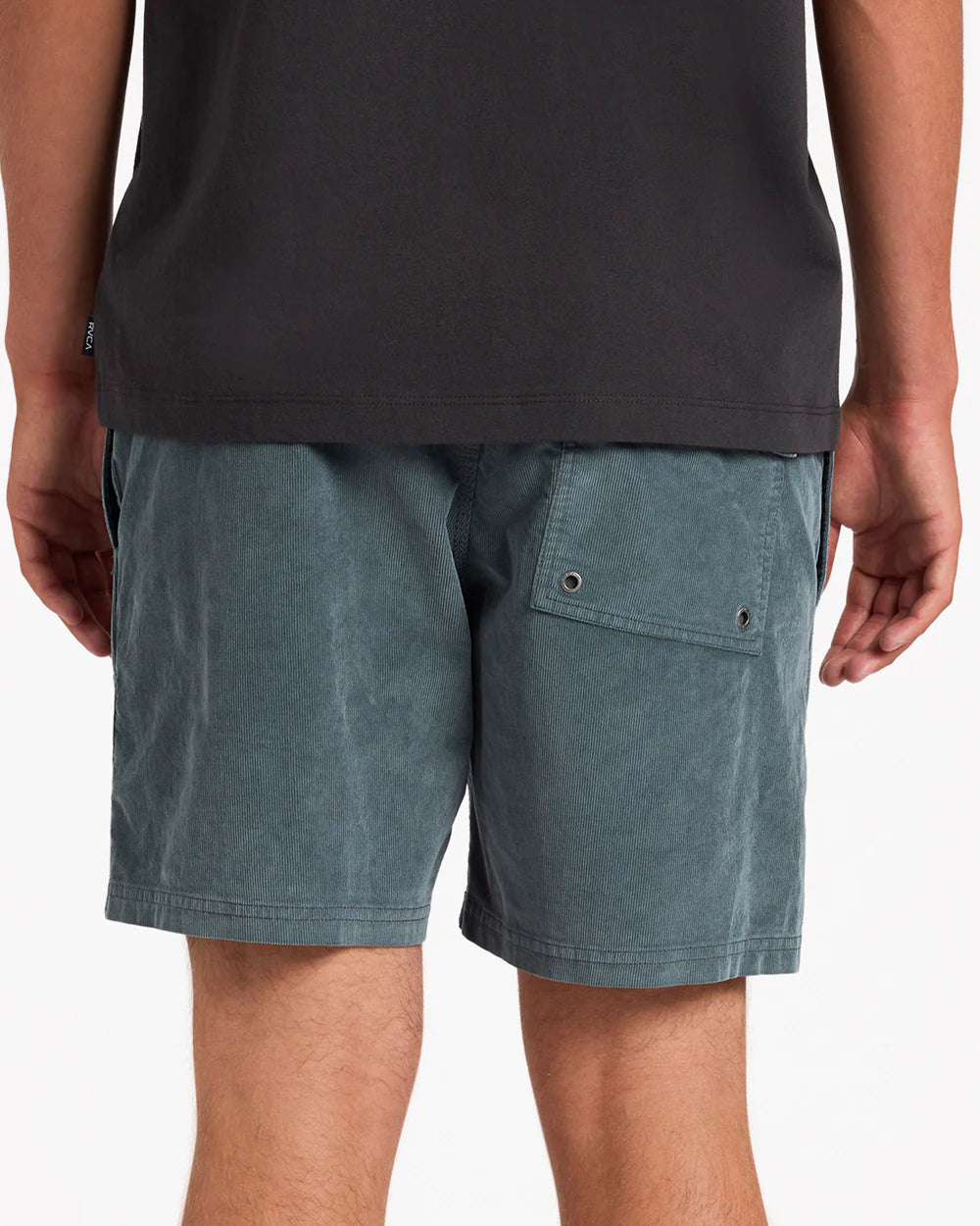 RVCA Escape Elastic Cord 17" Elastic Waist Shorts