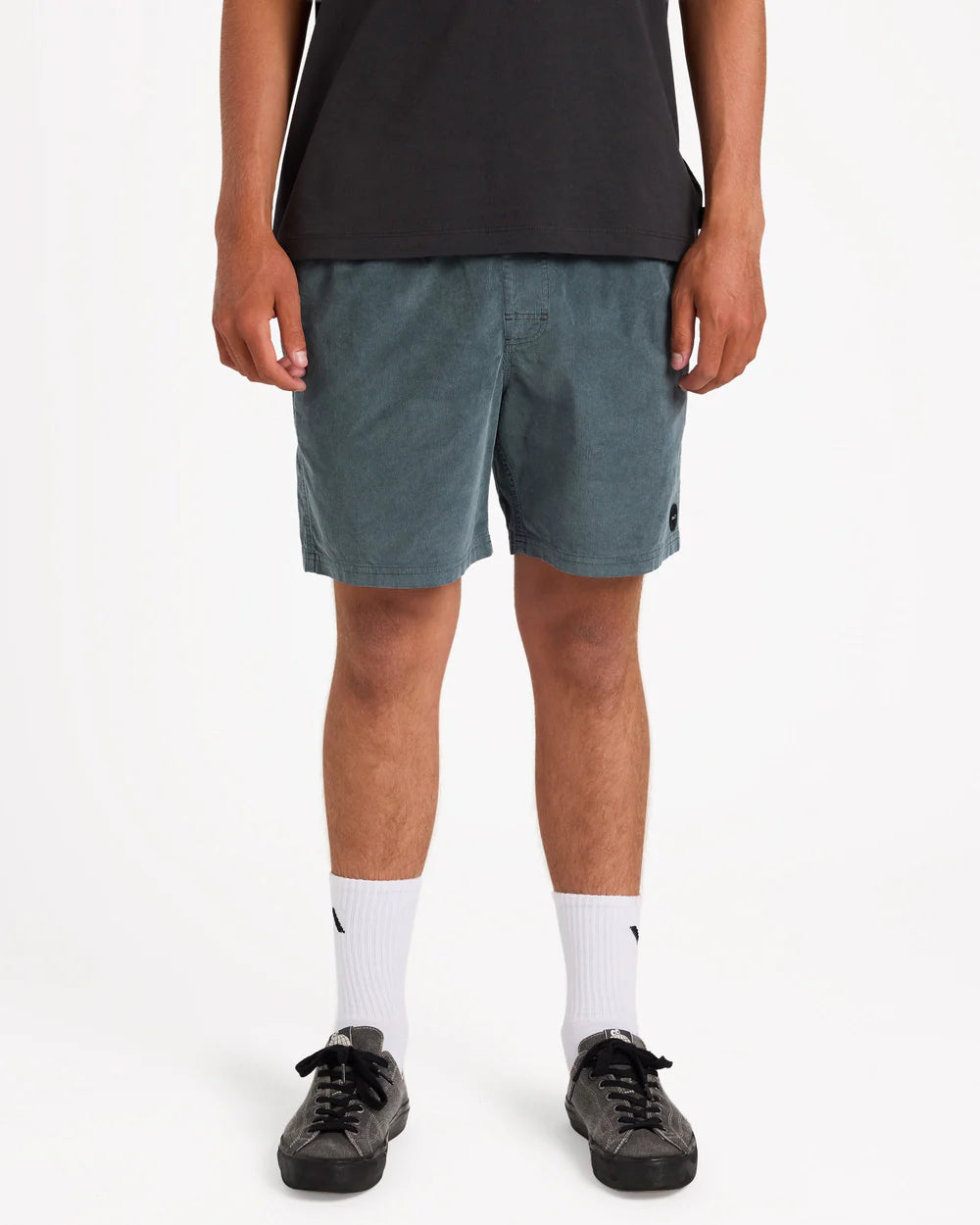 RVCA Escape Elastic Cord 17" Elastic Waist Shorts
