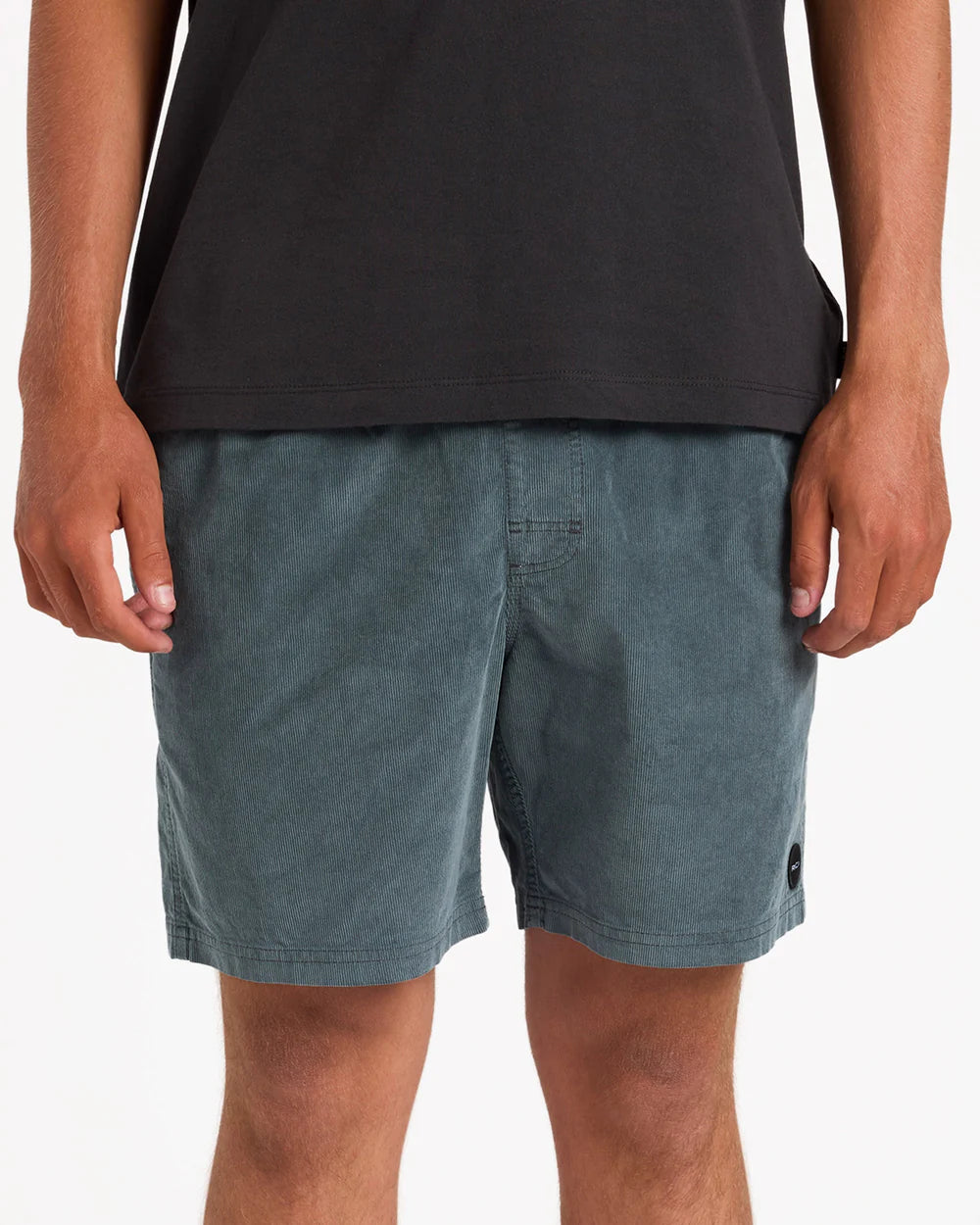 RVCA Escape Elastic Cord 17" Elastic Waist Shorts
