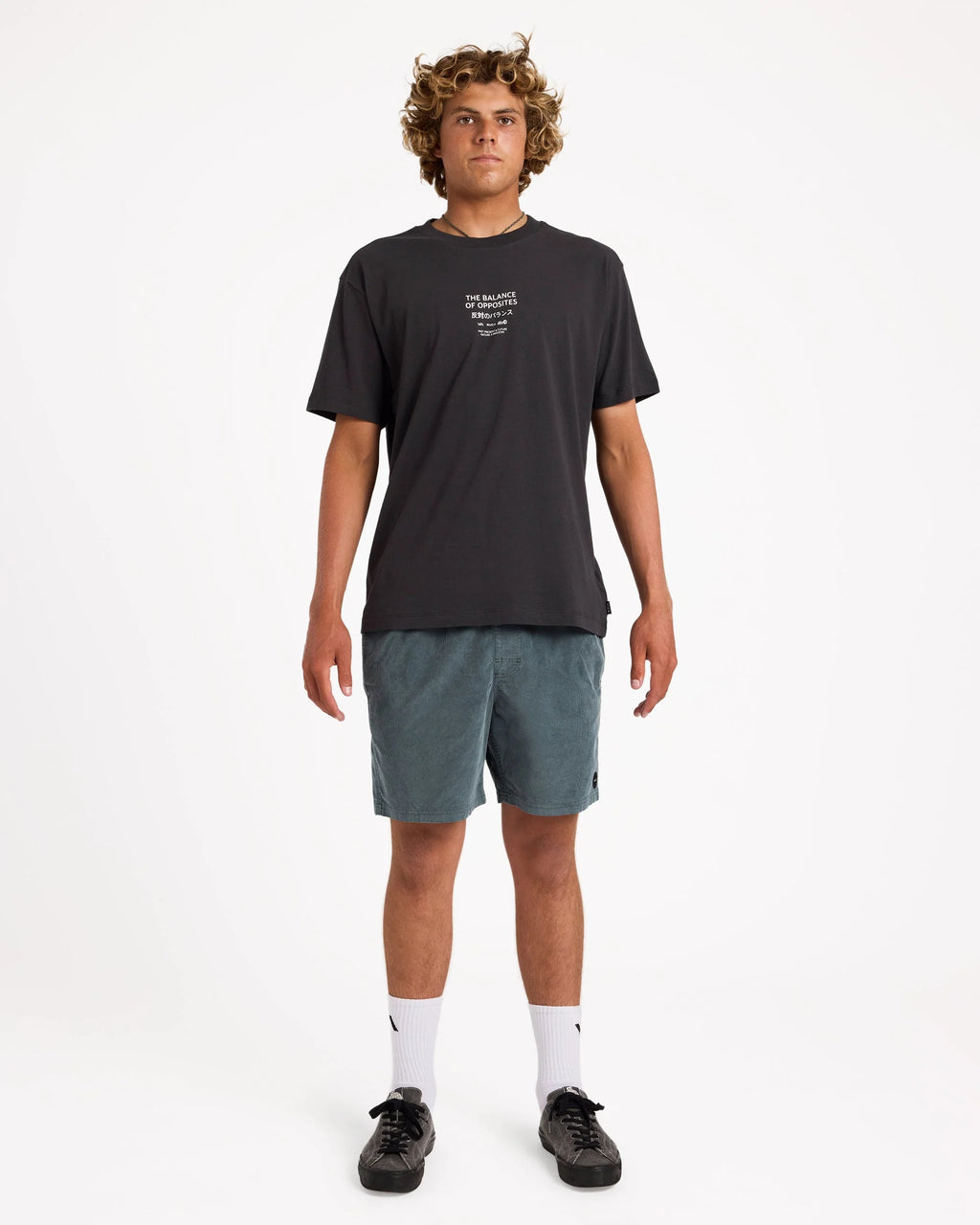 RVCA Escape Elastic Cord 17" Elastic Waist Shorts