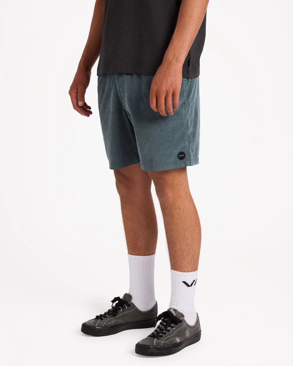 RVCA Escape Elastic Cord 17" Elastic Waist Shorts