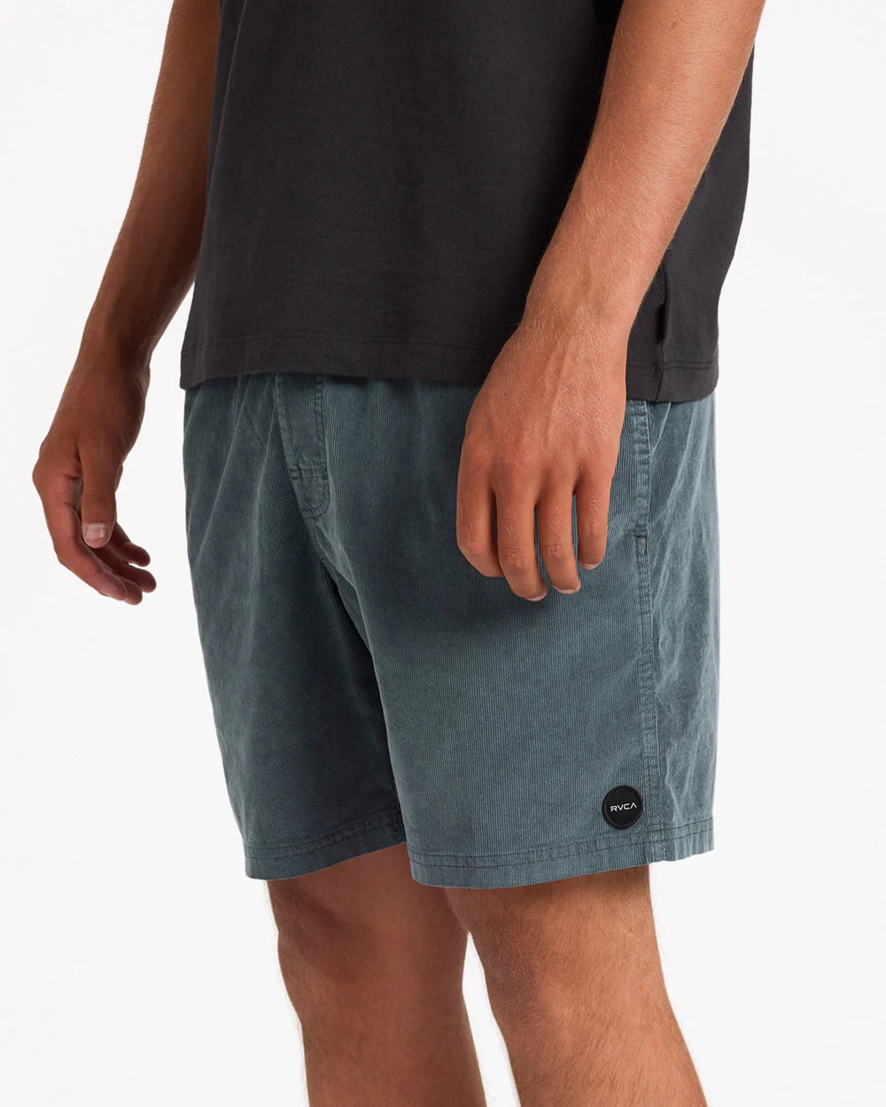 RVCA Escape Elastic Cord 17" Elastic Waist Shorts