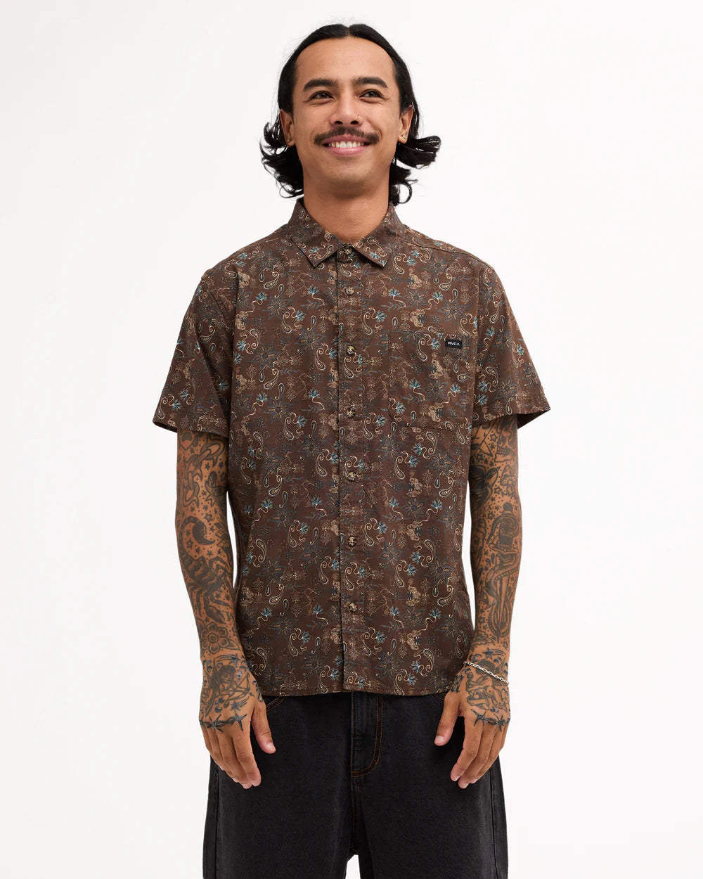 RVCA Atlantic Short Sleeve Shirt